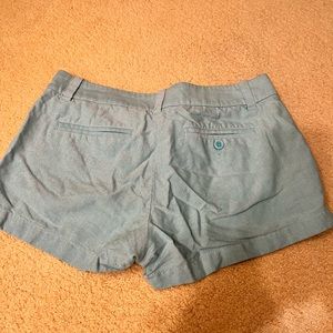 Light blue classic linen Jcrew shorts